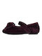 Kids Ballerinas with Hoop & Loop Closure Burgundy