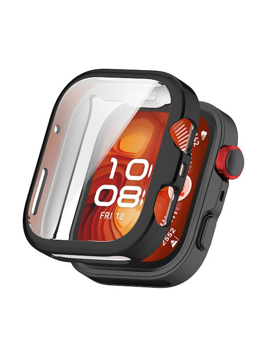 Carcasă de Silicon în culoarea Negru pentru Huawei Watch Fit 4