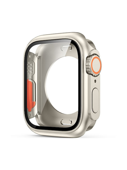 Carcasă de Plastic în culoarea Bej pentru Apple Watch 4/5/6/SE 40MM