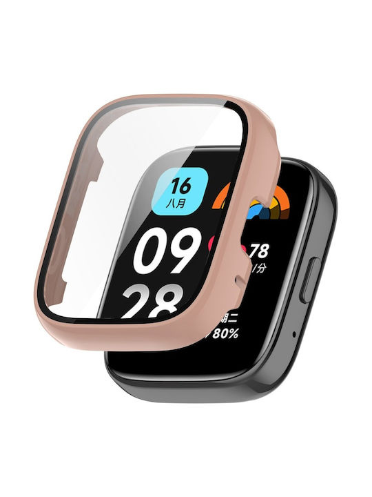 Plastic Case in Pink color for Xiaomi Redmi Watch 3 Active