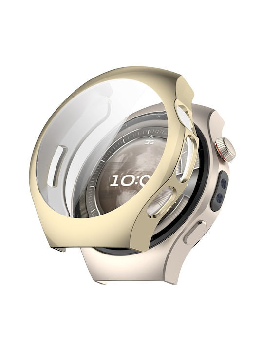 Silicone Case in Gold color for Huawei Watch 5 42mm