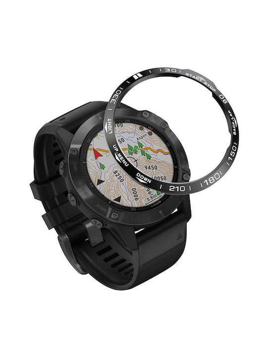 Schutz-Bezel in Schwarz Farbe für Garmin Fenix 6, Fenix 6 Pro Schutz-Bezel in Schwarz Farbe für Garmin Fenix 6, Fenix 6 Pro