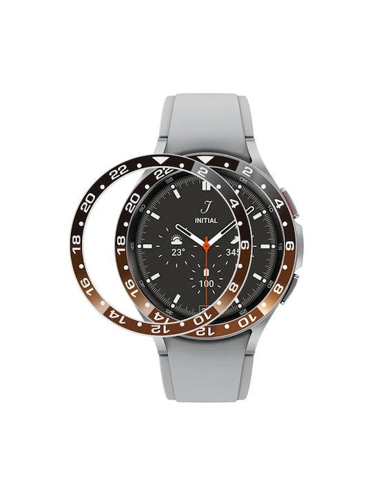 Protecție Bezel în culoarea Negru pentru Samsung Galaxy Watch 4 Classic 46mm
