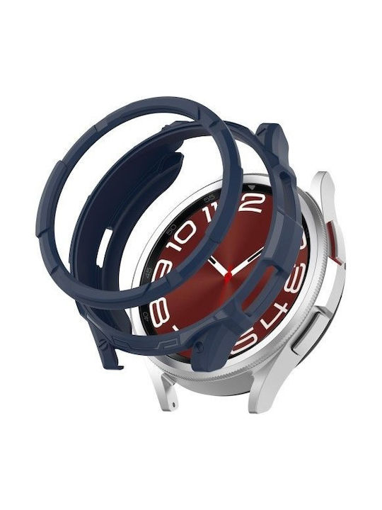 Protecție Bezel în culoarea Albastru pentru Samsung Galaxy Watch 6 Classic 47mm