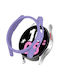 Plastic Case in Purple color for Samsung Galaxy Watch 5 40mm