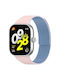 Techsuit Каишка W016 Xiaomi Smart Band 9 Pro 8 Pro Redmi Watch 4 Watch 5 Розово Синьо