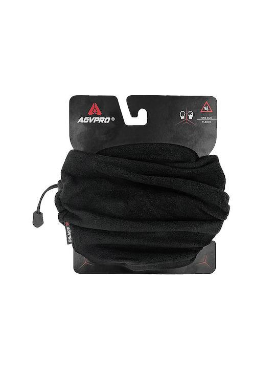 AGVpro Motorcycle Rider Neck Warmer Fleece Black Color