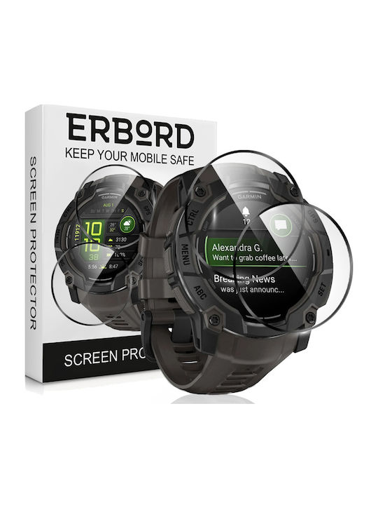 Erbord Screen Protector για το Garmin Instinct 1τμχ