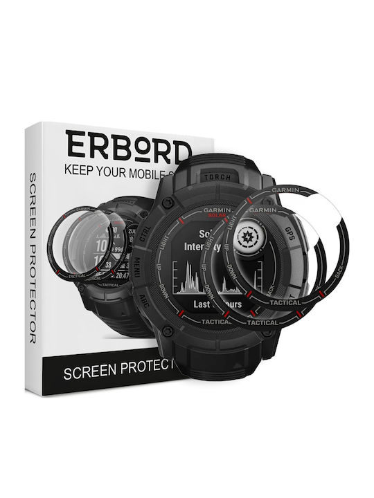 Erbord Screen Protector for the Garmin Instinct 2X 1pcs