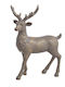 Ceramic Deer Decorative Gold 13x6x19cm