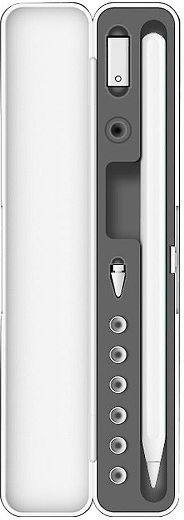 Oem Antivibrations-Stiftzubehör Apple Pencil 1/2 Schwarze