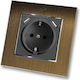 Schuko Power Socket Wall Mounted 2 USB Ports 5....