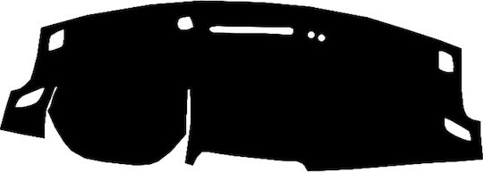 Race Axion Car Dashboard Cover without Emblem for Nissan Qashqai Black Colour