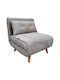 Josuane Armchair Bed Grey Shade 78x80x81cm