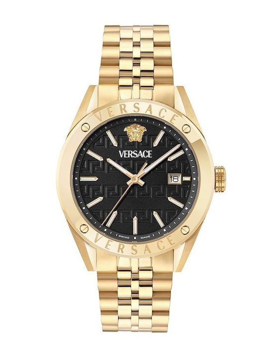 Versace Athletics Ανδρικό Ρολόι Μπαταρίας με Χρ...