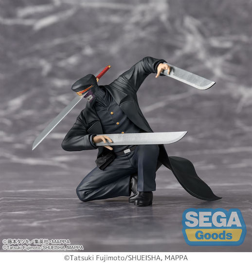 Chainsaw Man Pm Sitzende PVC Statue Samurai Schwert 12 Cm
