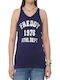 Damen Sport Bluse Marineblau