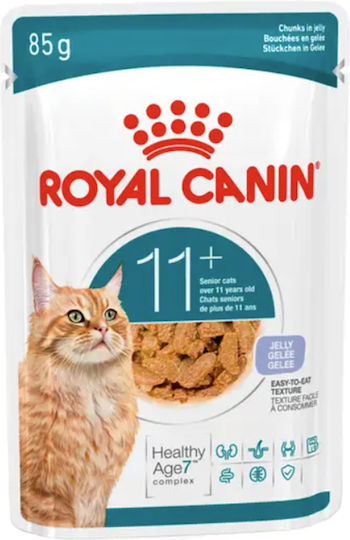 Royal Canin Ageing Nassfutter für Ältere Katzen in Beutel mit Meat 85gr