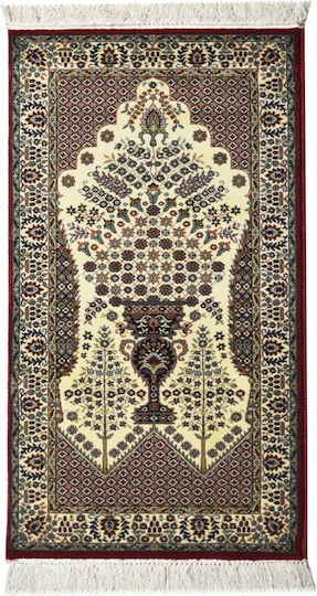 Sprintzio 1009 Teppich Rechteckig Wolle Red-Beige