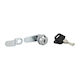 Mailbox Lock Ø17mm 2 Blades Straight & Bent Nickel Oem 30mm