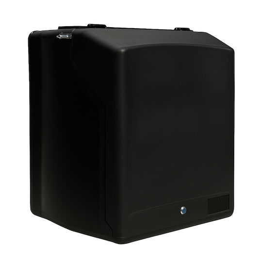 Delivery Box 5 W51xD50xH69 White Lining & Shelf