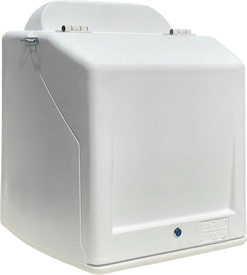 Lieferbox 2 Μ50xπ47xυ51 Weiß Inneneinlage