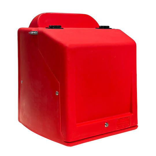 Lieferbox Mini M45xπ40xυ45 Rotes Metallregal