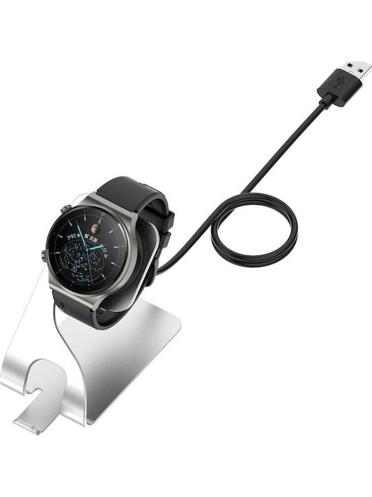 Зарядно за Huawei Watch 3, 3 Pro, GT 2 Pro Сребрист