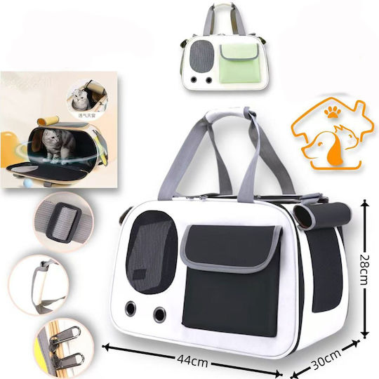 Galifas Dog/Cat Carrying Bag for 10kg Pets L44xW30xH28cm