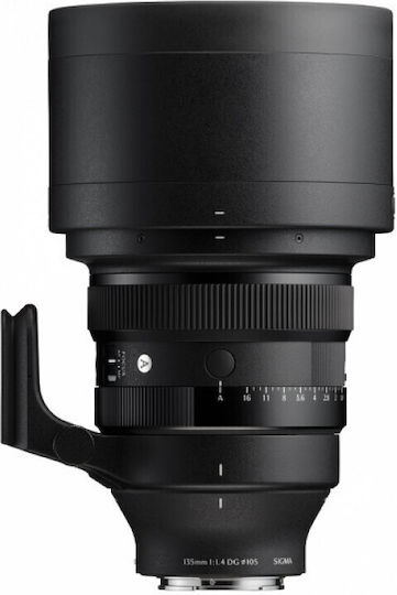 Sigma Full Frame Φωτογραφικός Φακός 135mm f/1.4 DG Art Telephoto για Leica L Mount Μαύρος
