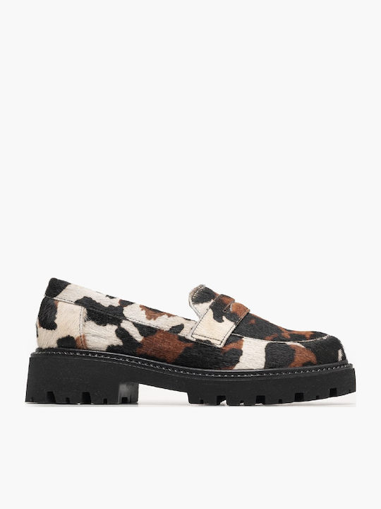 Καλογήρου Δερμάτινα Γυναικεία Loafers