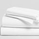 Σεντόνι Ξενοδοχείου White 52% Cotton 48% Polyester 144tc King Size 240x270cm Βαμβάκι-πολυέστερ