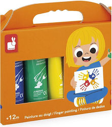 Janod Arts Set Finger Paints Kids 1+