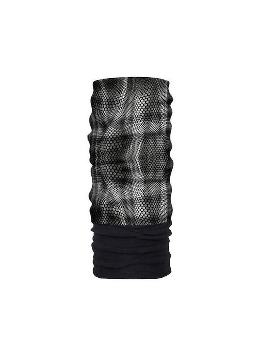 Matt Coolmax Polartec Fleece Sporthalsband Schwarz