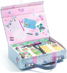 Djeco Kinder Schreibwarenset mit Notizbuch, Kugelschreiber und Etui 1Stück Djeco Kinder Schreibwarenset mit Notizbuch, Kugelschreiber und Etui 1Stück