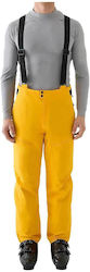 4F 4FWAW25TFTRM1086-71S Men's Trousers for Ski & Snowboard Yellow 4F 4FWAW25TFTRM1086-71S Men's Trousers for Ski & Snowboard Yellow
