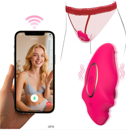 APH Clitoral Vibrator cu Telecomandă Roz