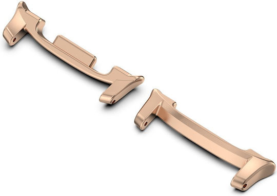 2x Adapter für Samsung Galaxy Watch 8 40mm 44mm Rosa Roségold