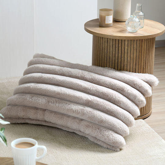 Възглавница За Диван S-f Polary От Furry Екрю C6d946001 50x80см