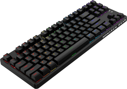 Monarch Gear Gear Hyperion Gaming Μηχανικό Πληκτρολόγιο Tenkeyless με RGB φωτισμό (Αγγλικό US)