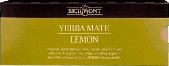 Richmont Чай Richmont Йерба Мате Лимон 12x6g Ароматизирана Йерба Мате С Цитрусов Аромат