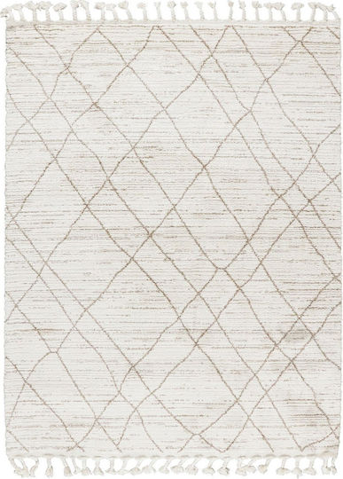 Eurofil Casablanca Teppich Rechteckig Synthetisch,Polyester/Cotton/Leather L.cream-vison