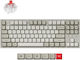 C1 Pro 8K Tastatură de Gaming Mecanică cu Comutatoare Keychron Super Red și Iluminare RGB C1PX-M1 (Engleză SUA) Alb