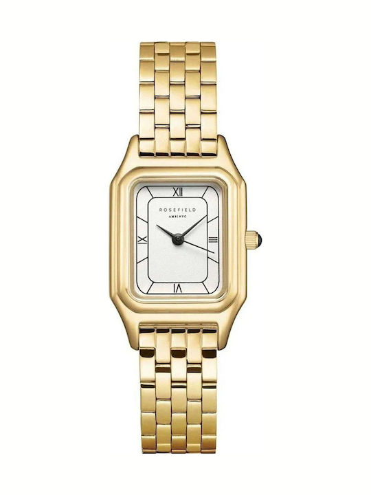 Rosefield Women's Watch Battery with Stainless Steel Bracelet