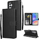 Back Cover Leather Black (Galaxy A05s)