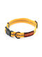 Zooland Περιλαίμιο Cotton Webbing Κίτρινο S 1.5x24-36cm