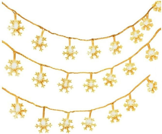 Lights LED 20m. Warm White Solar in String 1pcs