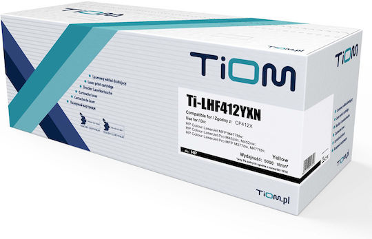 Tiom Toner Cartridge HP 412YXN CF412X 5000 Pages Yellow