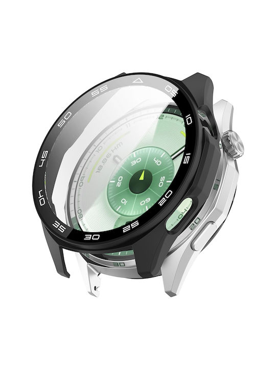 Techsuit Defense360 Pro Case + Screen Protector Huawei Watch GT 6 46mm Black