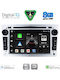 Digital IQ Car Audio System for Opel Corsa / Meriva / Tigra / Vectra 2004-2012 (Bluetooth/USB/AUX/WiFi/GPS/Apple-Carplay/Android-Auto) with Touch Screen 7"